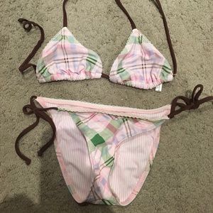 Tommy Hilfiger Plaid bikini